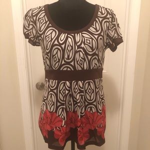 Style & co empire waist blouse